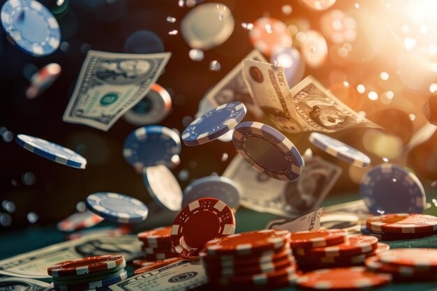Dealer dealing cards during an active Grand Slam round at safir777 studio